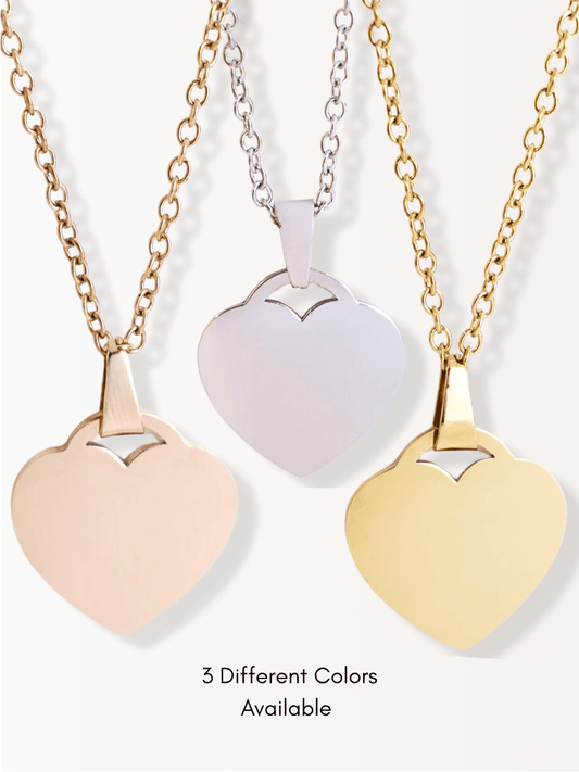 Custom Heart Necklace - Soulmate Customs