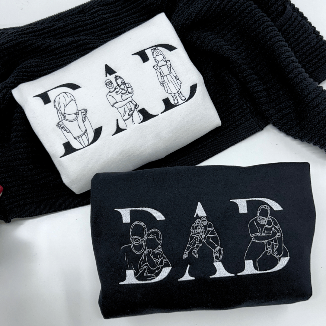 Custom DAD 3 - photo Sweatshirt - Soulmate Customs