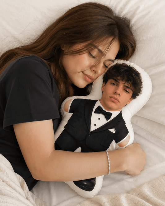 Groom & Bride Pillow - Soulmate Customs