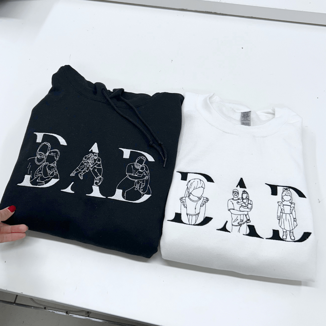 Custom DAD 3 - photo Sweatshirt - Soulmate Customs