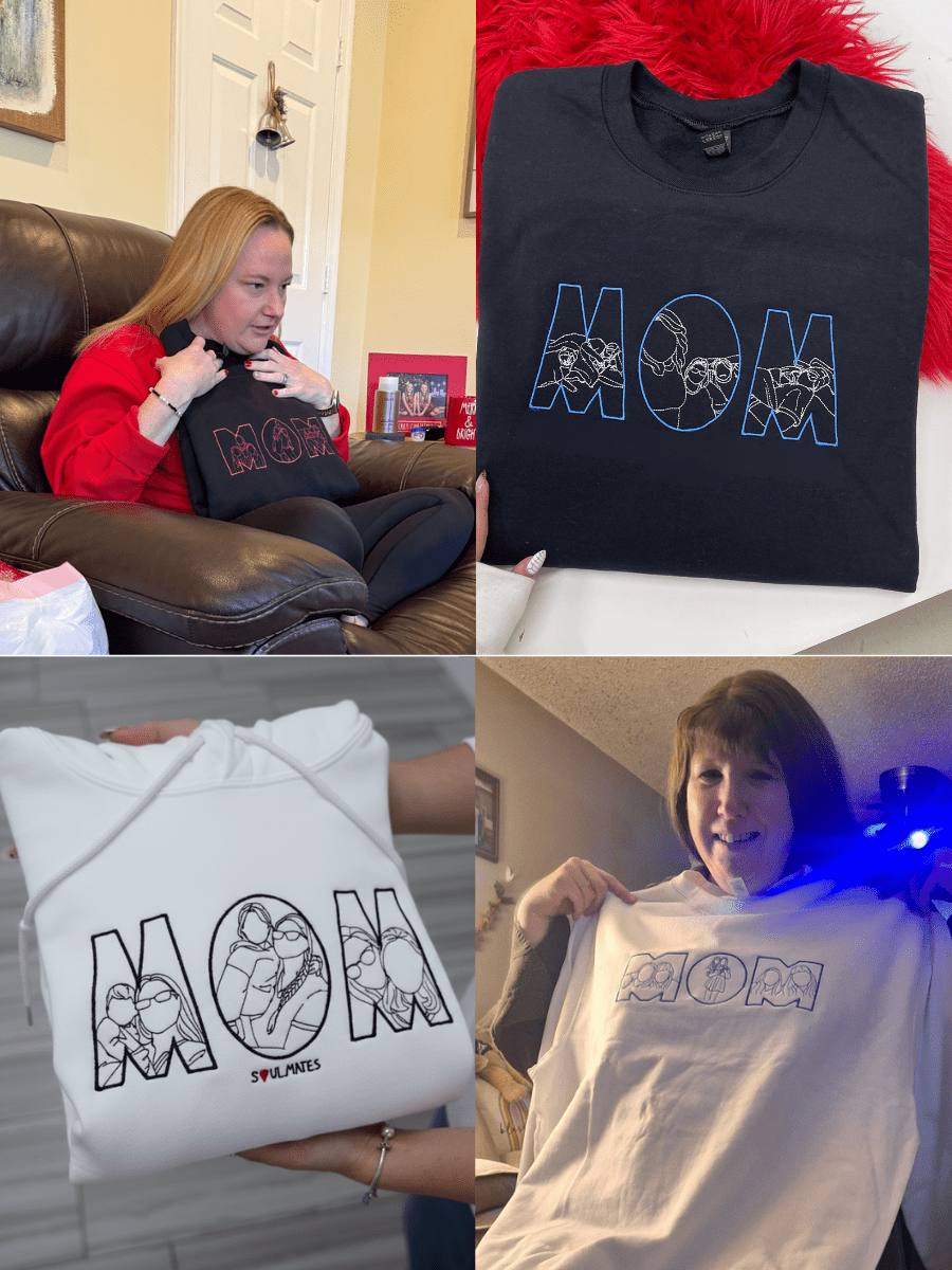 "MOM" Custom Hoodie - Soulmate Customs