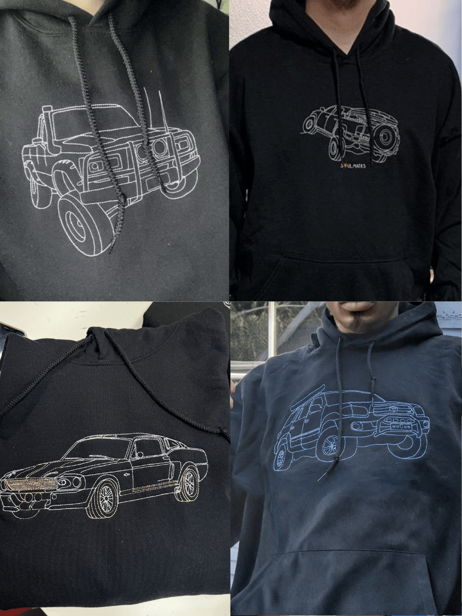 Car Custom Hoodie - Soulmate Customs