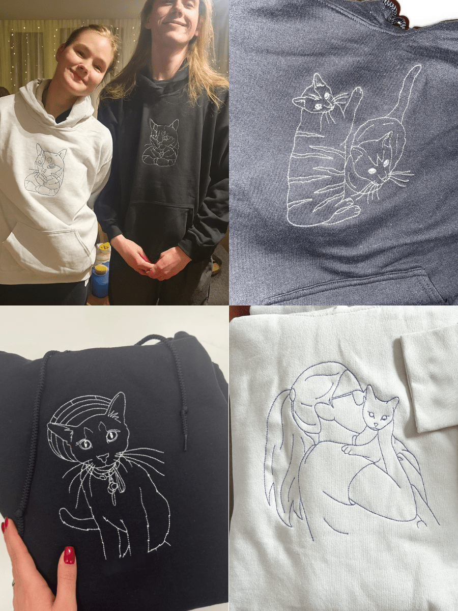 Cat Custom Hoodie - Soulmate Customs