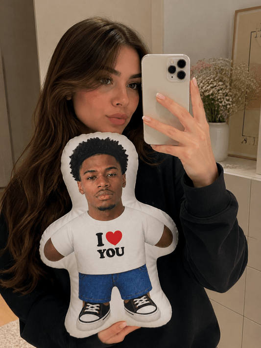 I Love You Photo Pillow - Soulmate Customs