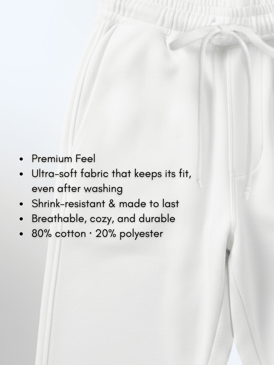 Custom Embroidered Photo Sweatpants - Soulmate Customs