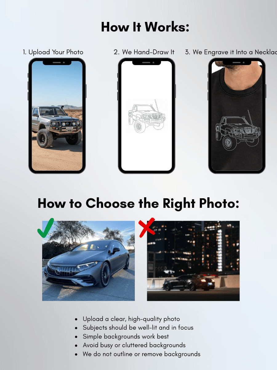 Automobile Custom Embroidered Photo Sweatshirt - Soulmate Customs