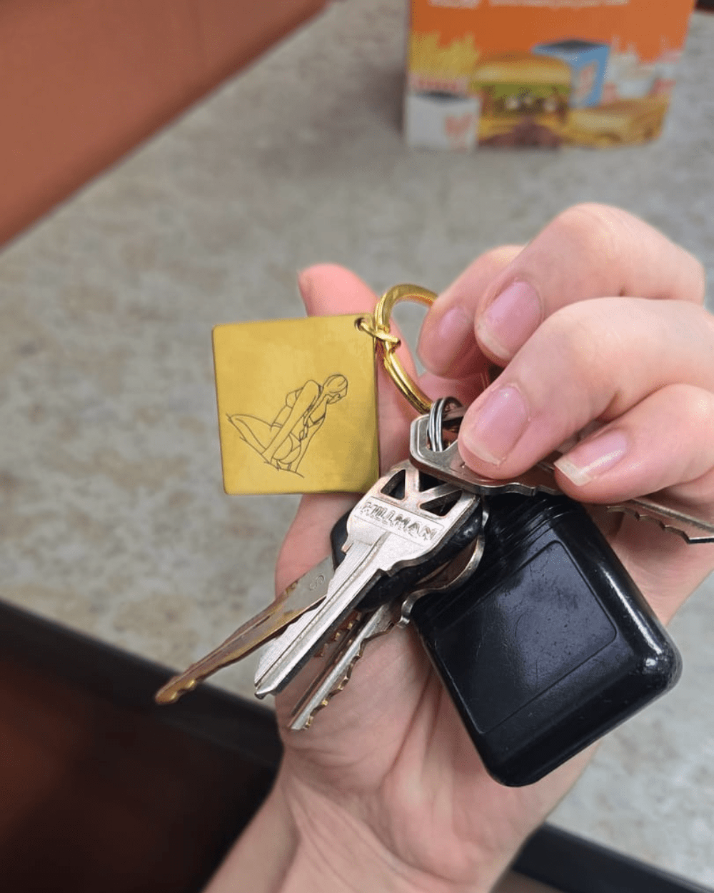 Spicy Photo Custom Keychain - Soulmate Customs