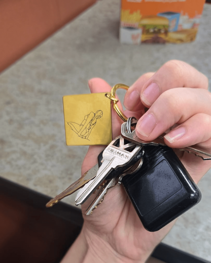 Spicy Photo Custom Keychain - Soulmate Customs