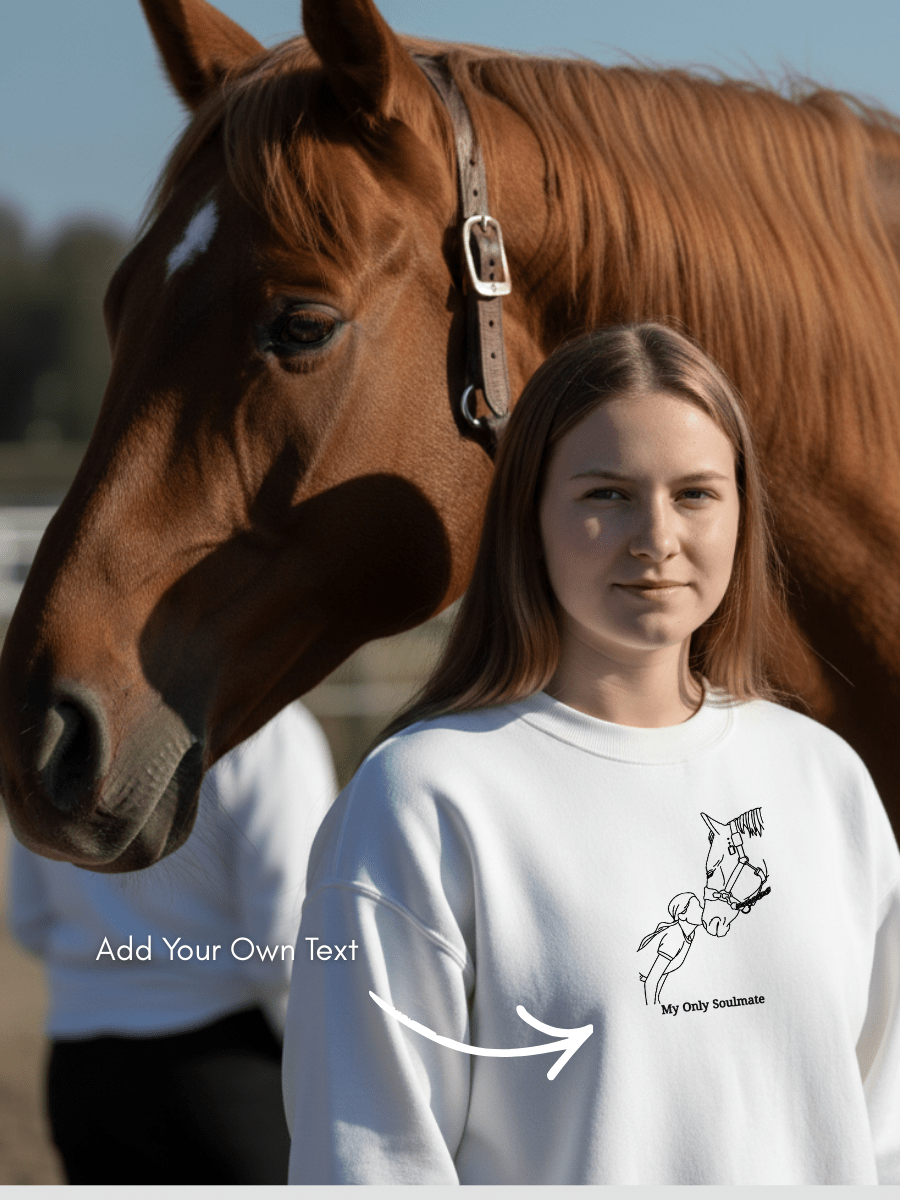 Pet Custom Embroidered Photo Sweatshirt - Soulmate Customs