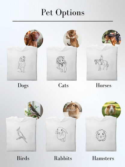 Pet Custom Embroidered Photo Hoodie - Soulmate Customs