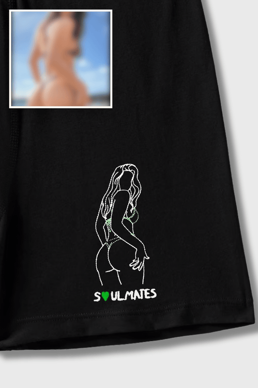 Spicy Photo Outline Boxers - Soulmate Customs