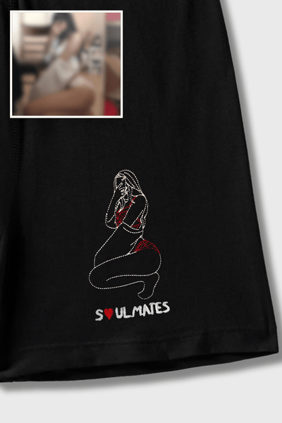 Spicy Photo Outline Boxers - Soulmate Customs