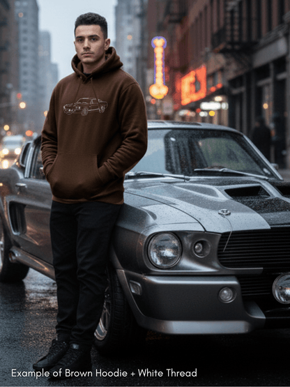 Automobile Custom Embroidered Photo Hoodie - Soulmate Customs