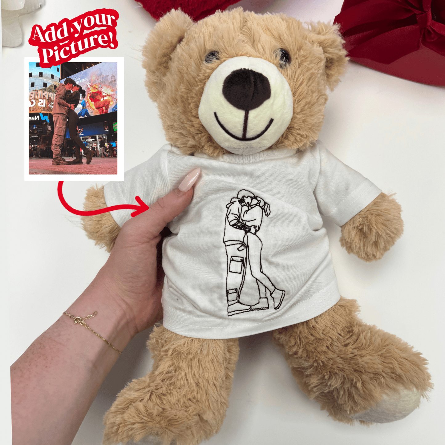 Custom Soulmate© Embroidery Teddy Bear - Soulmate Customs