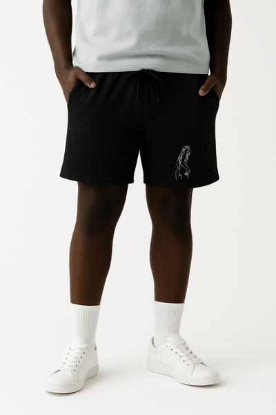 Spicy Photo Outline Men's Shorts - Soulmate Customs