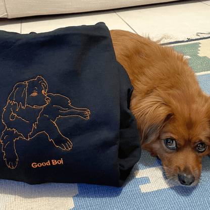 Embroidered Pet Hoodie - Soulmate Customs© - Soulmate Customs