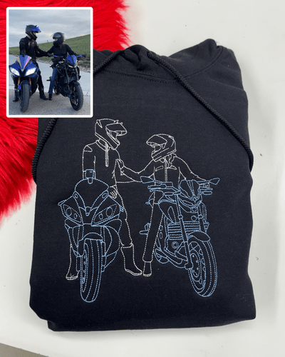 Ride or Die – Custom Motorcycle Hoodie, Tee & Sweatshirt - Soulmate Customs