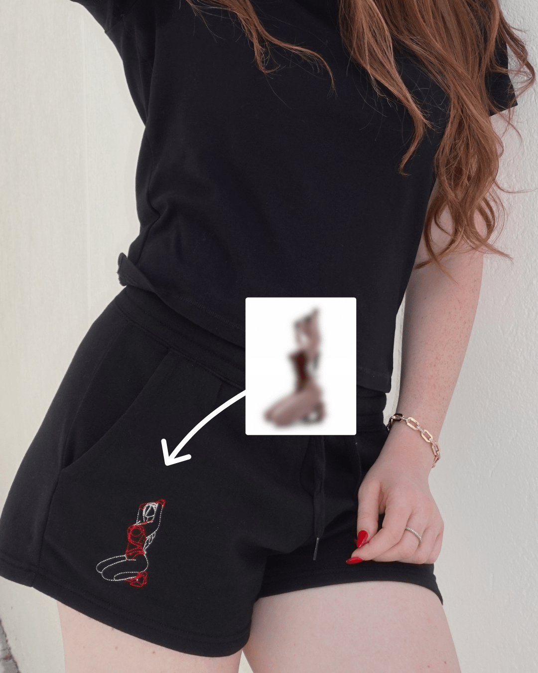 Spicy Photo Women's Shorts - Soulmate Customs