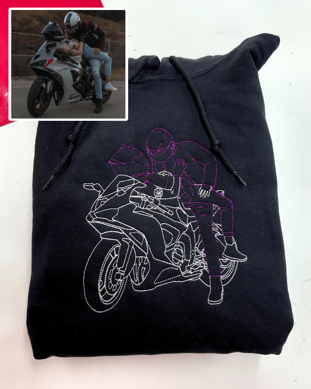 Ride or Die – Custom Motorcycle Hoodie, Tee & Sweatshirt - Soulmate Customs