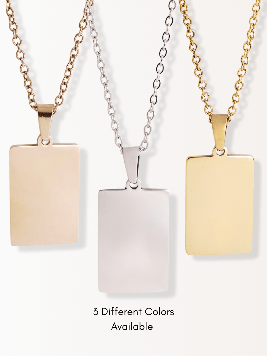 Custom Tag Necklace - Soulmate Customs