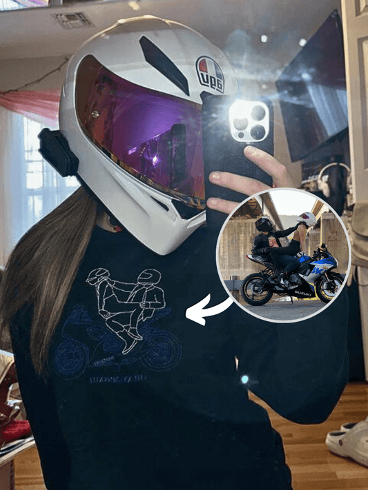Motorcycle Custom Hoodie - Soulmate Customs