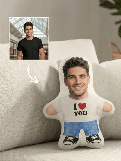 All About Vibe - I Love You Photo Pillow - Soulmate Customs