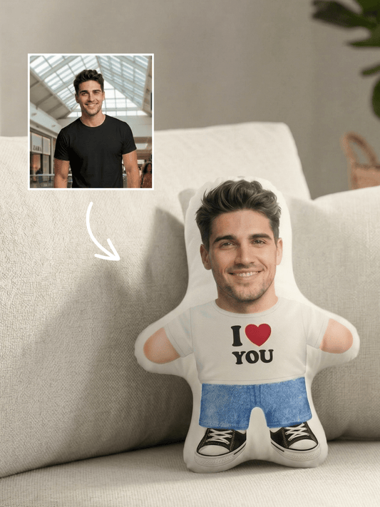 All About Vibe - I Love You Photo Pillow - Soulmate Customs