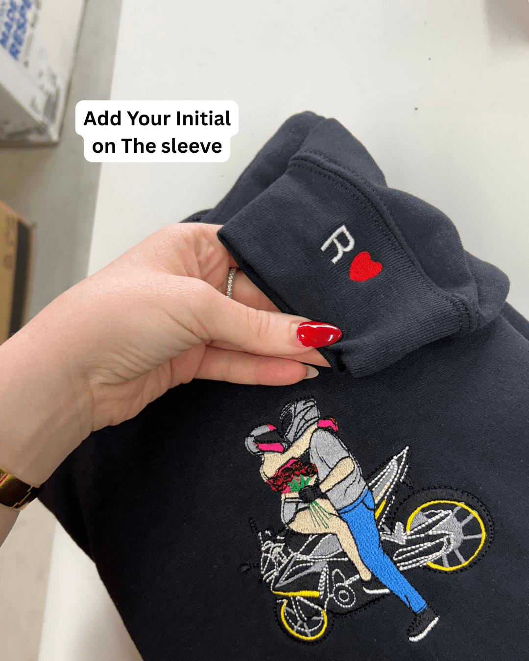 Custom Motorcycle Design - Full Color Filled - In Embroidery - Soulmate Customs