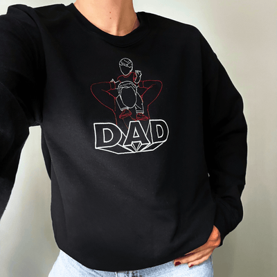 Super DAD Crewneck with photo - Soulmate Customs