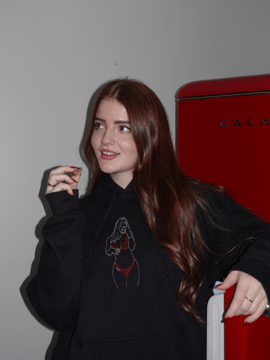 Embroidered Spicy Custom Hoodie - Soulmate Customs
