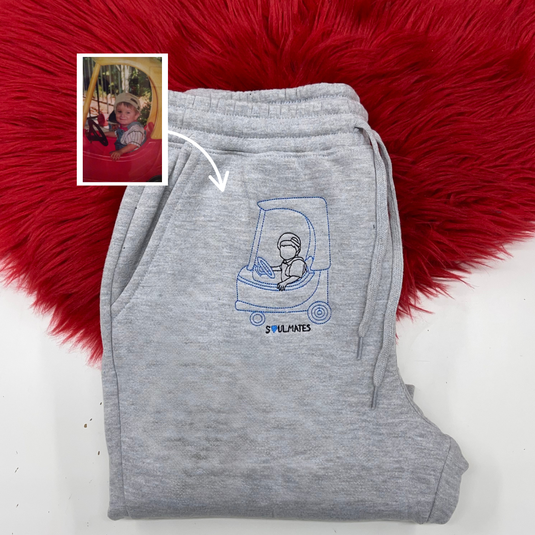 Father's Day Soulmate© Embroidery Sweatpants