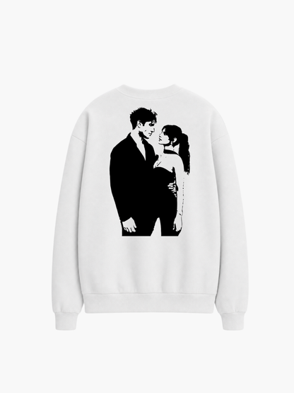Couple Silhouette Custom Photo Shirt