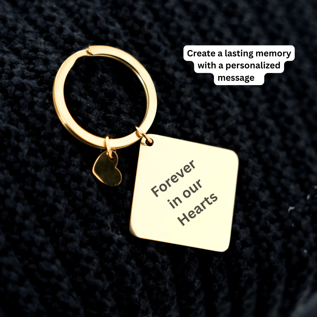Custom Memorial Keychain - Soulmate Customs