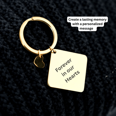 Custom Memorial Keychain - Soulmate Customs