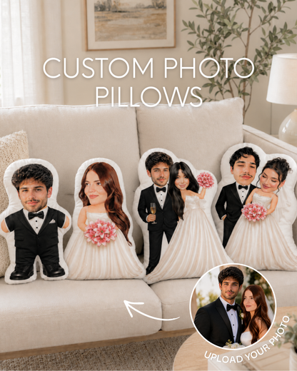 Groom & Bride Pillow