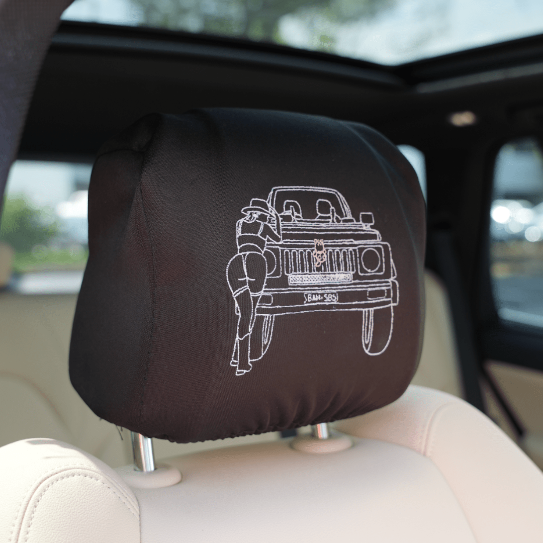 Embroidered Soulmate© Car Seat Cover - Soulmate Customs