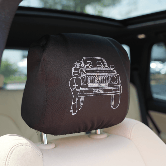 Embroidered Soulmate© Car Seat Cover - Soulmate Customs