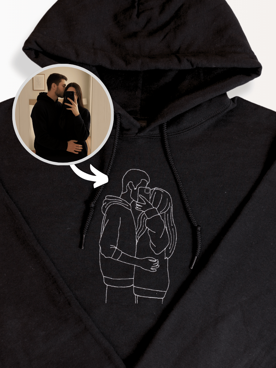 Embroidered Custom Hoodie - Soulmate Customs