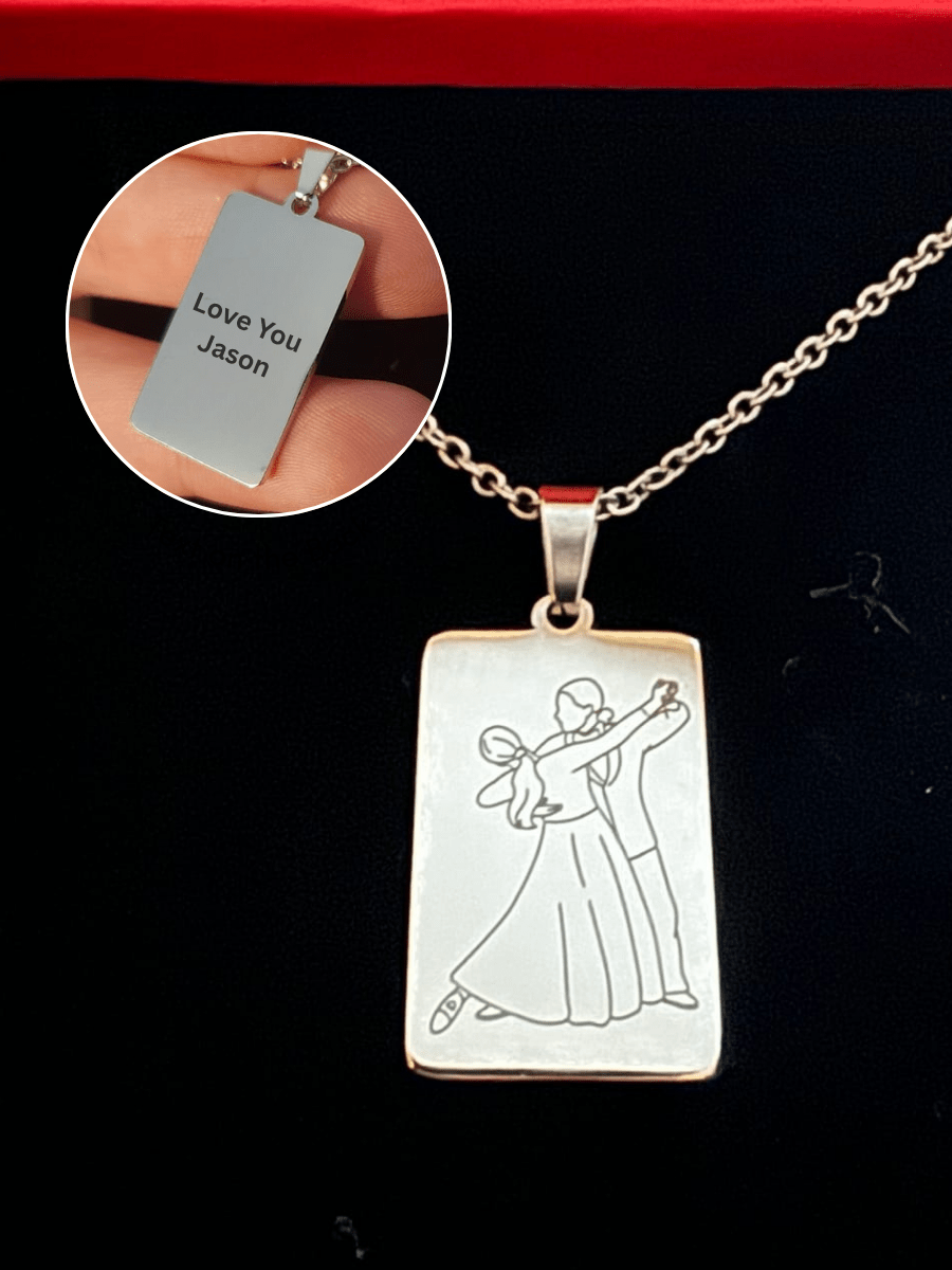 Custom Tag Necklace - Soulmate Customs