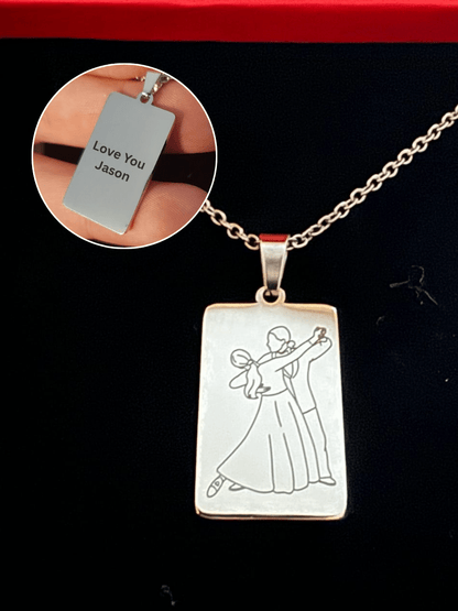 Custom Tag Necklace - Soulmate Customs