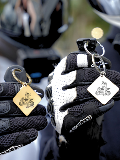 Custom Motorcycle Keychain
