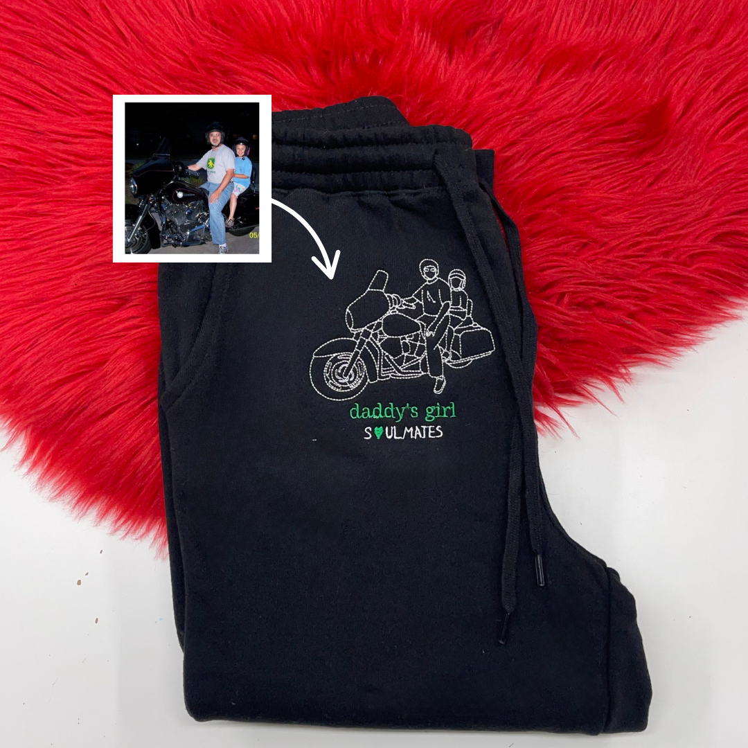 Father's Day Soulmate© Embroidery Sweatpants