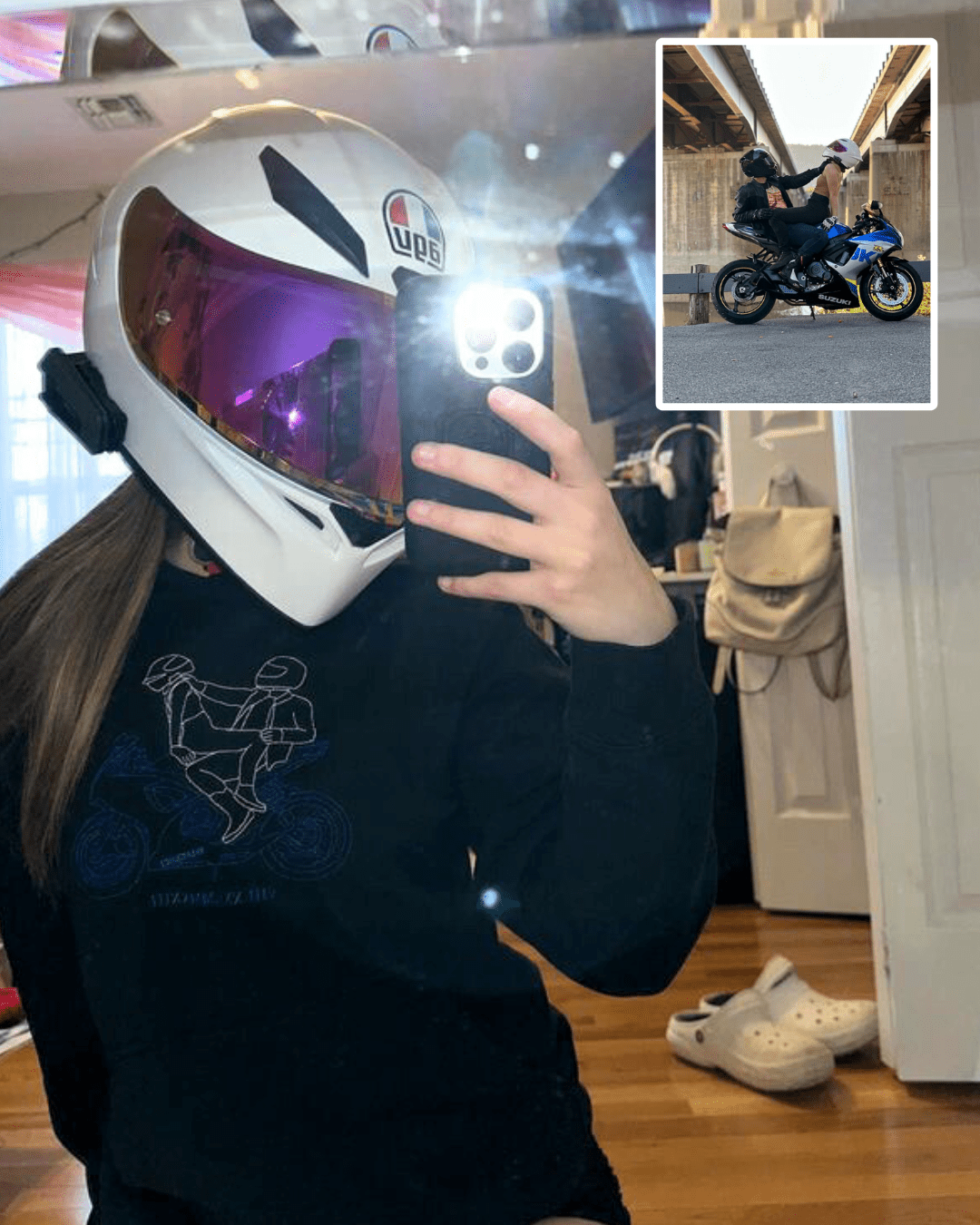 Ride or Die – Custom Motorcycle Hoodie, Tee & Sweatshirt - Soulmate Customs