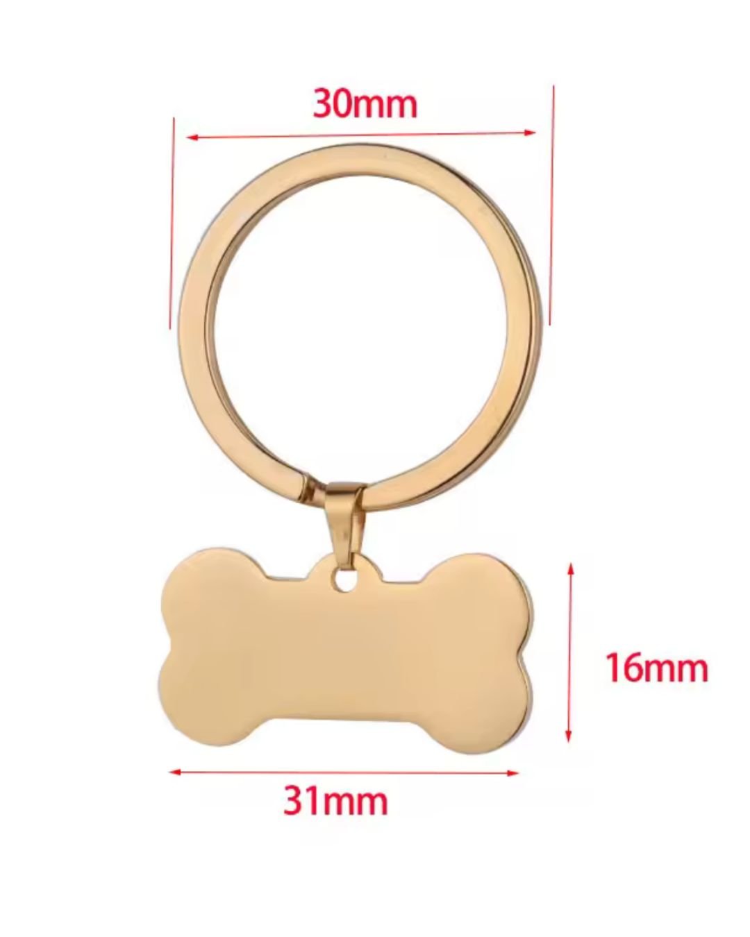 Dog Tag Keychain - Soulmate Customs