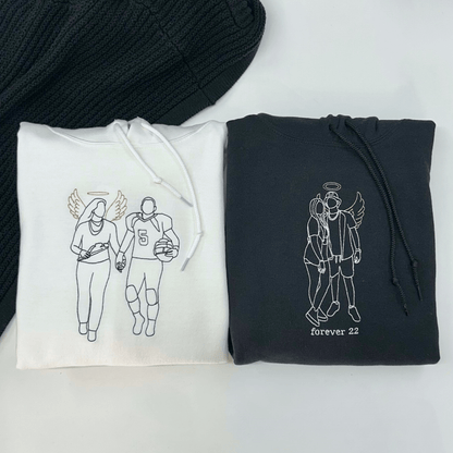 Custom Memorial Hoodie - Soulmate Customs