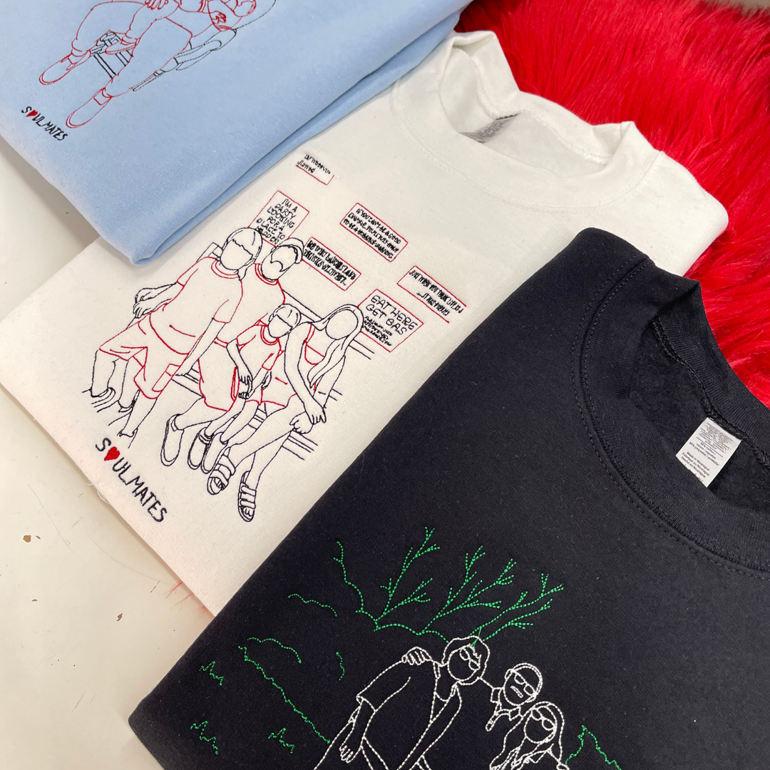 Outlined Father's Day Hoodie