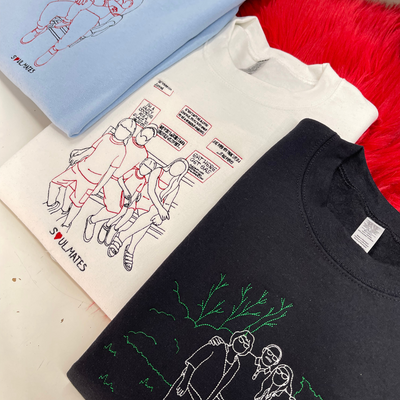 Outlined Father's Day Hoodie