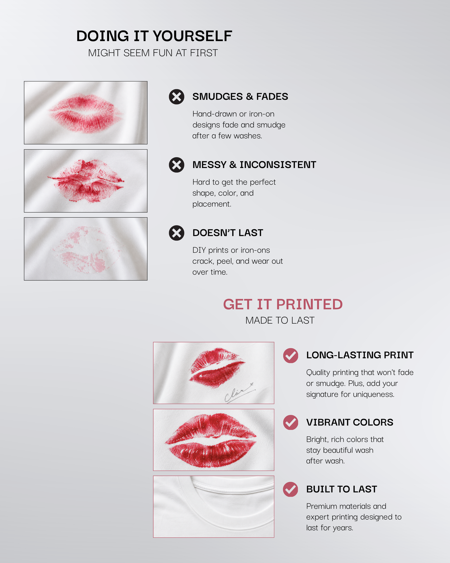 Kiss + Signature T-Shirt