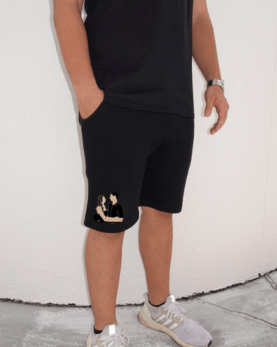 Custom Photo Outline Men's Shorts - Soulmate Customs