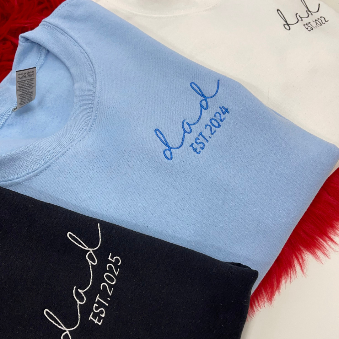 DAD Cursive EST. Hoodie